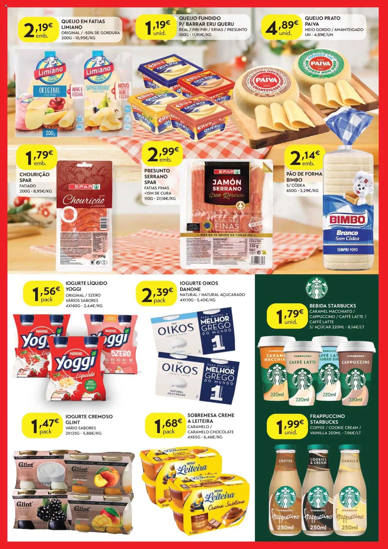Spar - folheto │ válido de 09.12.2025 | Página: 2 | Produtos: Pão de forma, Nestlé, Açúcar, Creme