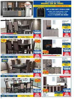 New Russells catalogue – valid from 18.09.2025 | Page: 8 | Products: Oven, Hob, Kitchen unit, Dining room suite