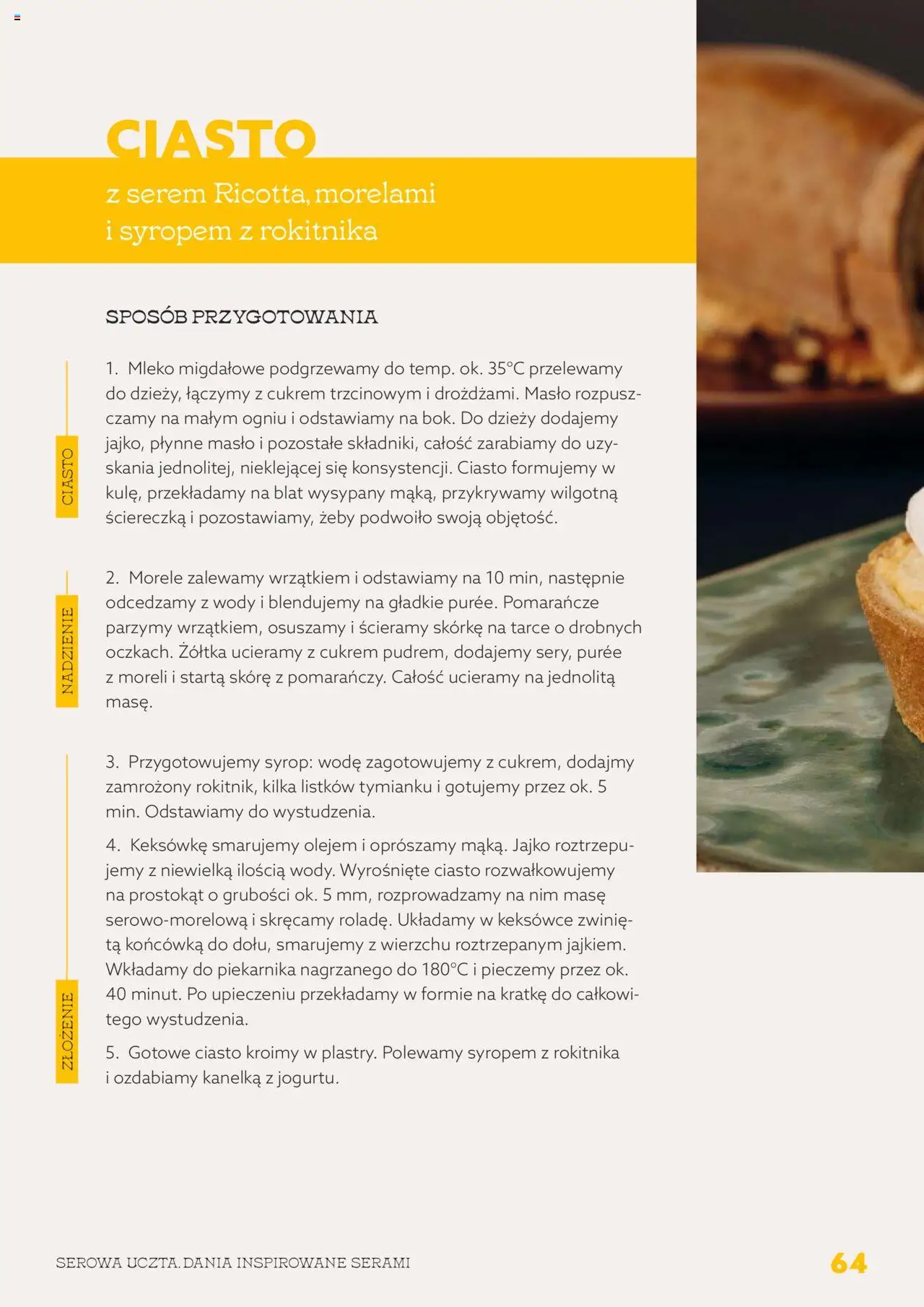 Makro Gazetka - Serowa uczta od 31.12.2023 | Strona: 64 | Produkty: Morele, Mleko, Masło, Pomarańcze