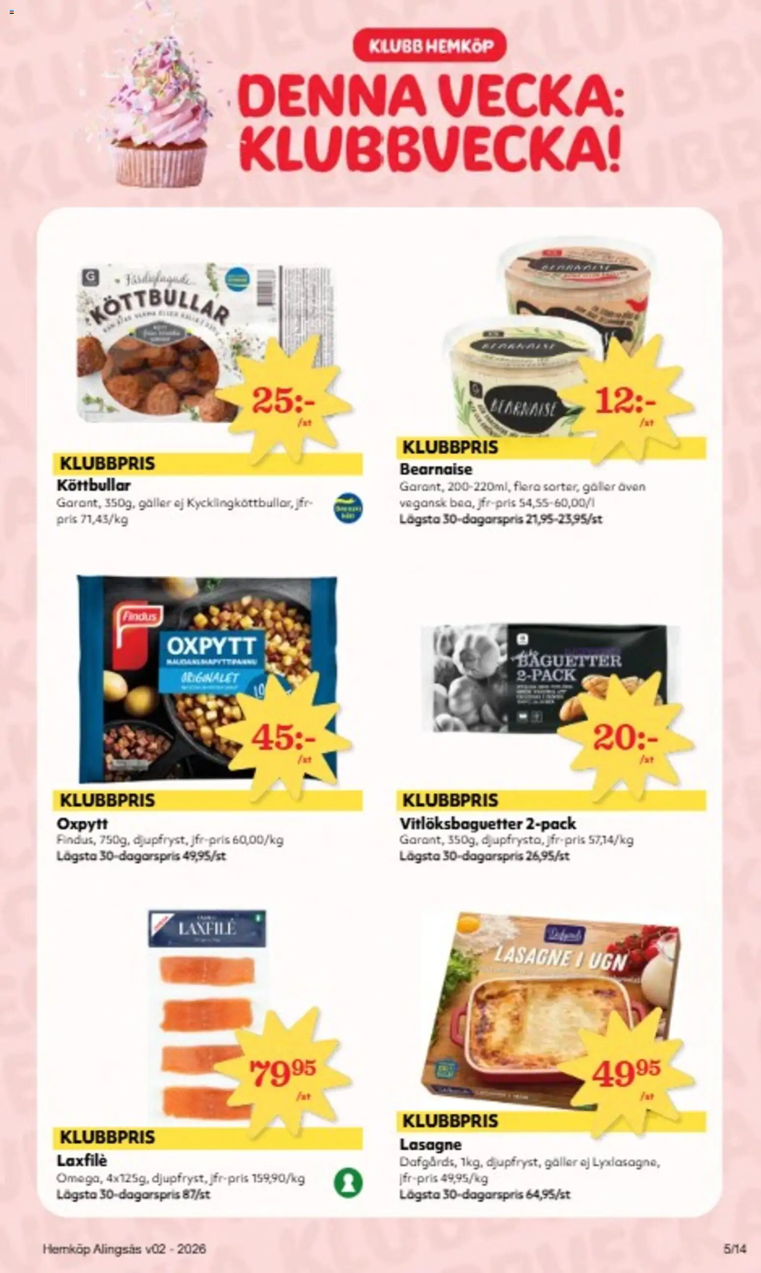 Hemköp reklamblad aktuell från 05.01.2026 | Sida: 5 | Produkter: Köttbullar, Galler