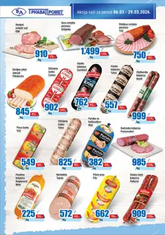 Suva svinjska pečenica Srbijanka, Suva svinjska pečenica - pregled Trnava Promet kataloga - važi od 06.03.2026 | Strana: 2