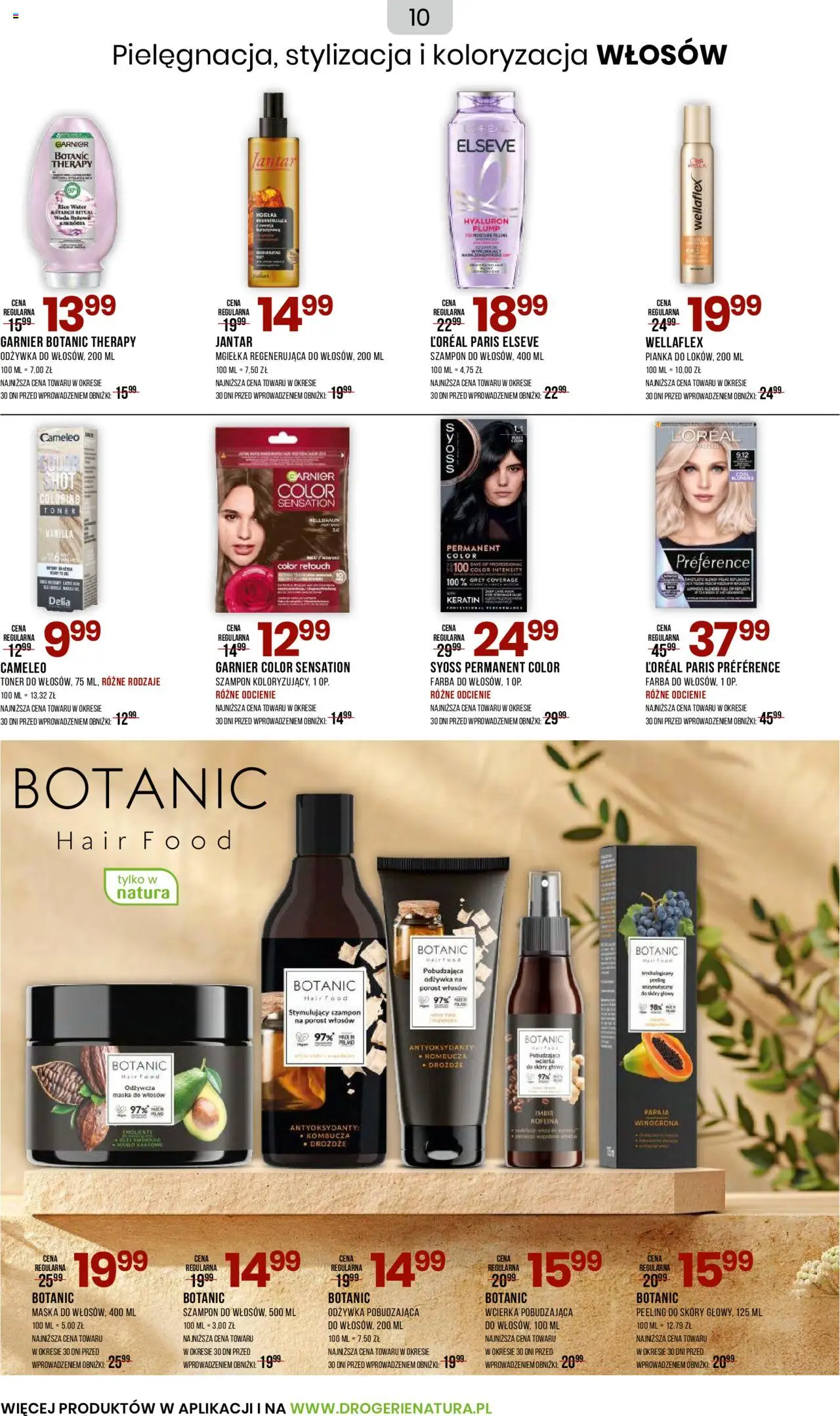 Drogerie Natura Gazetka od 03.10.2025 | Strona: 10 | Produkty: Imbir, Masło, Szampon, Maska do włosów