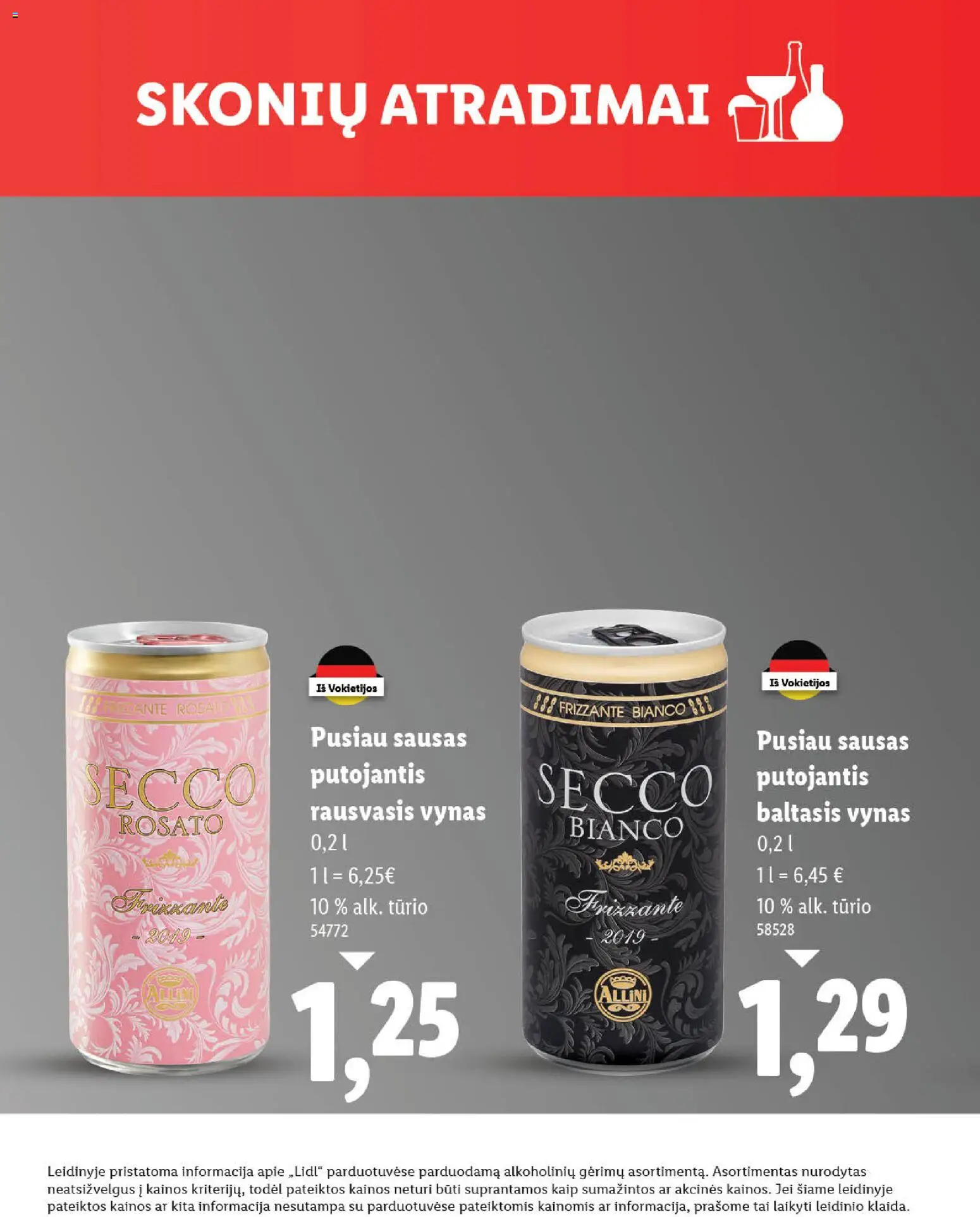LIDL akcijos nuo 19.11.2025 | Puslapis: 22 | Prekių: Vynas