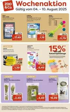 Zoo & co Prospekt gültig ab dem 04.08.2025