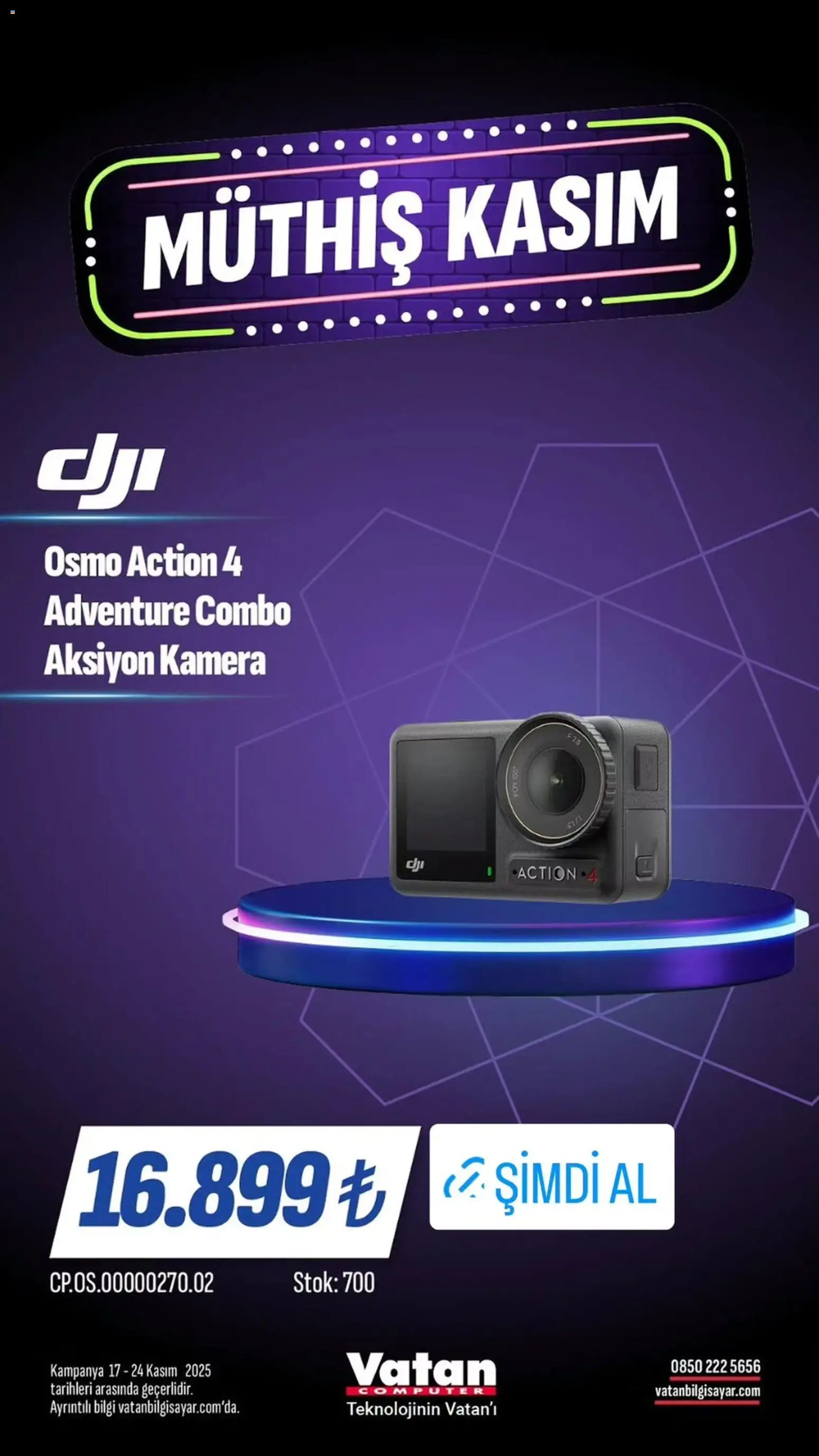 Vatan Bilgisayar Black Friday - 17.11.2025 tarihinden itibaren geçerlidir | Sayfa: 15 | Ürünler: Kamera