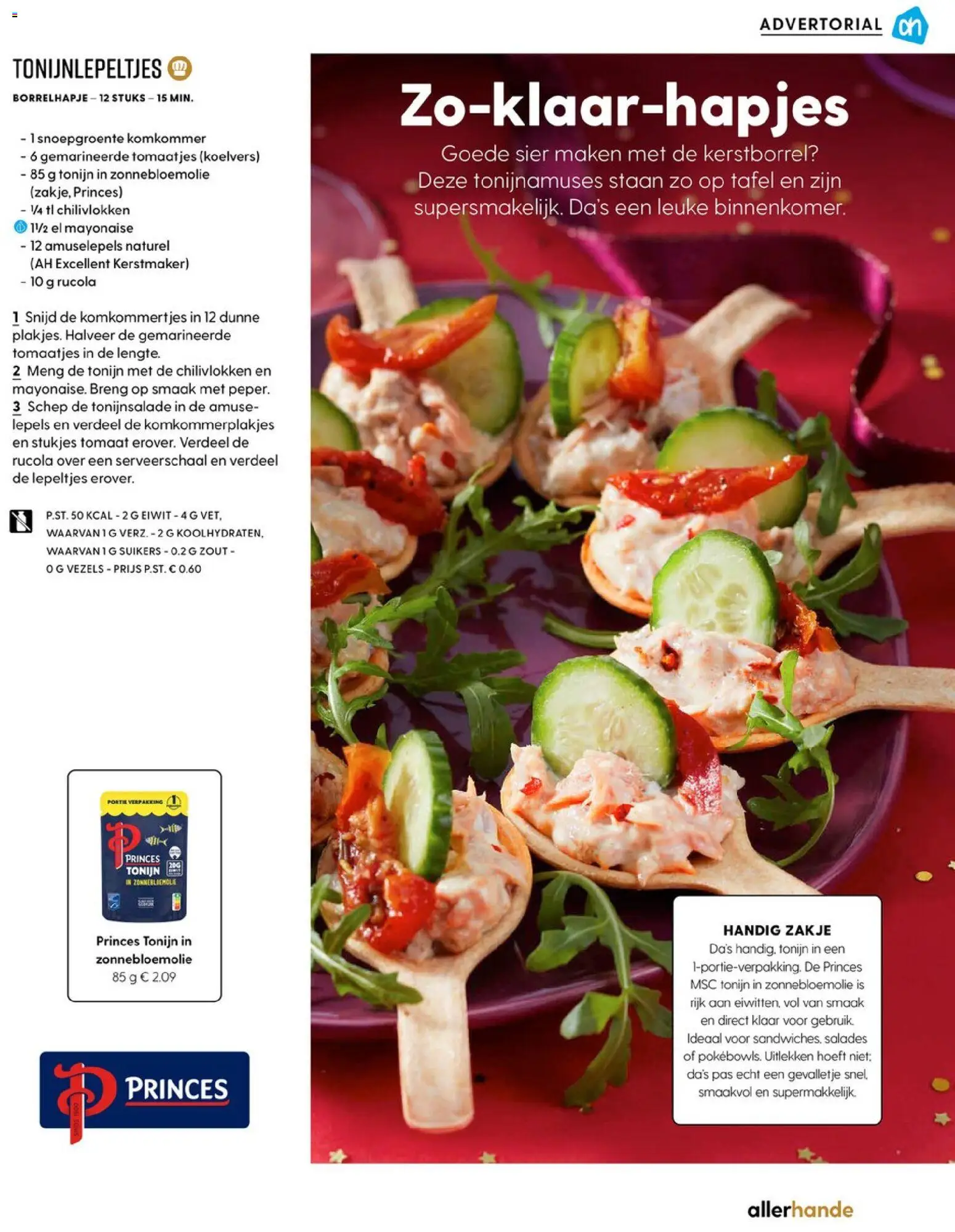 {H1} | Pagina: 35 | Producten: Rucola, Schep, Salades, Tonijn