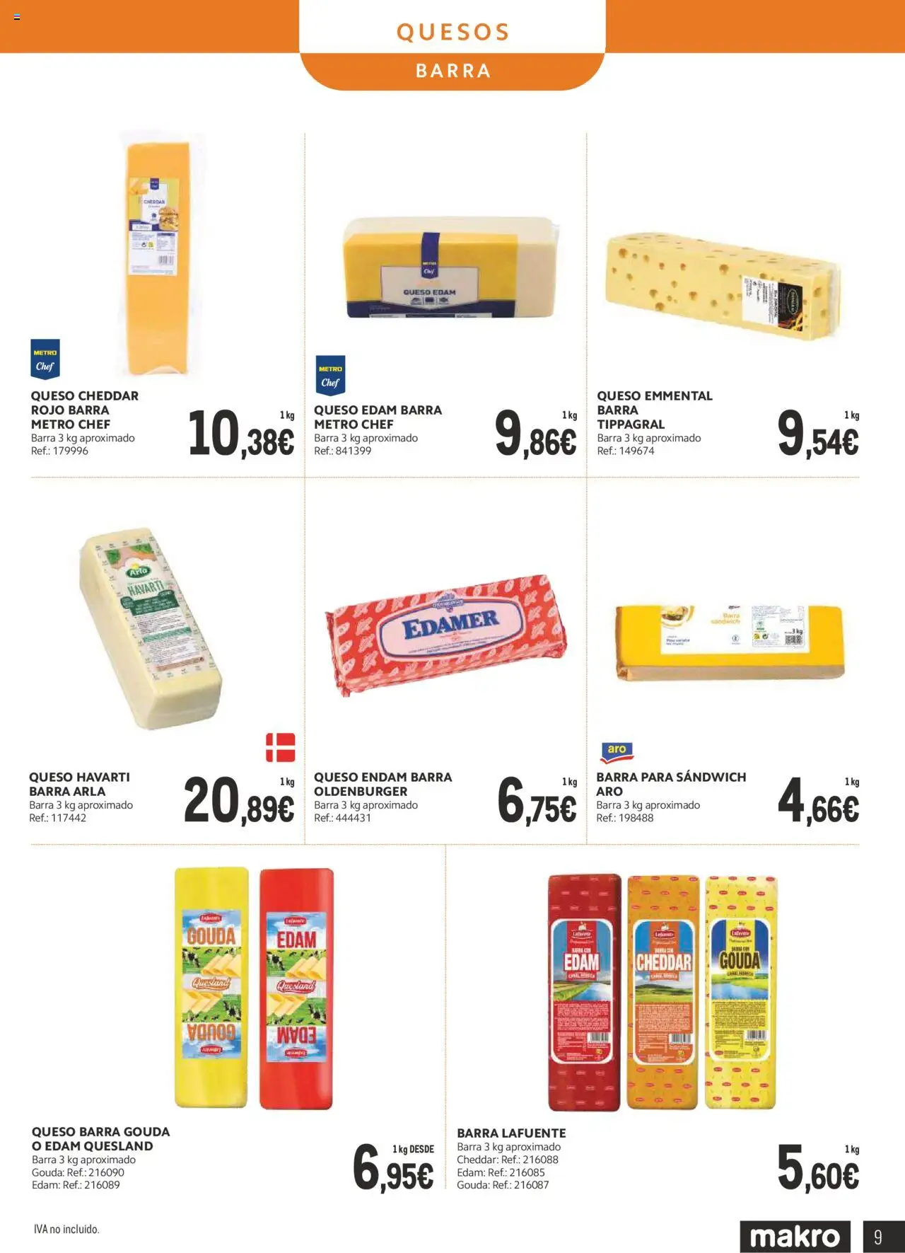Makro - Lácteos Sur 2 │ válido desde el 06.10.2025 | Página: 7 | Productos: Queso
