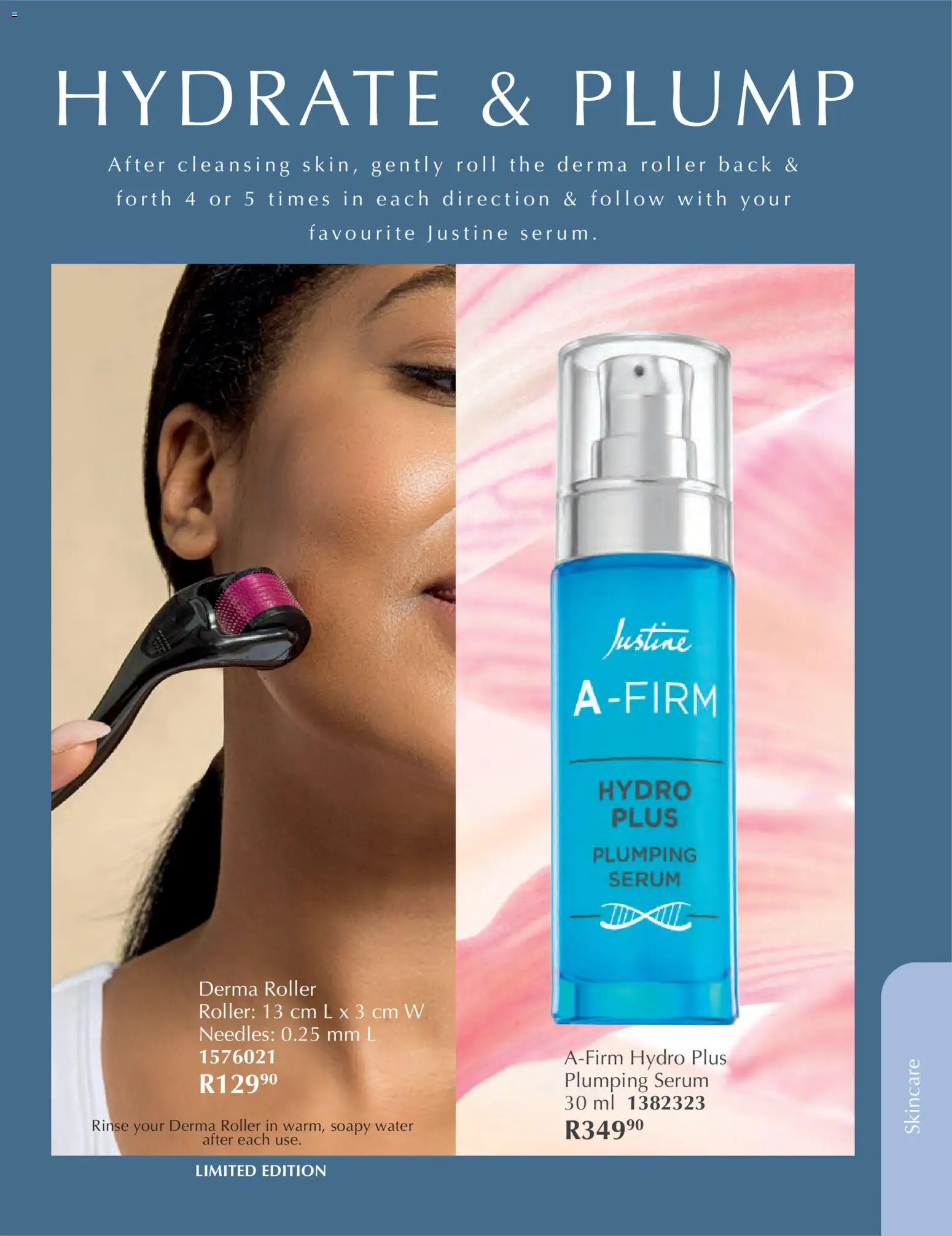 New Justine catalogue – valid from 01.02.2026 | Page: 24 | Products: Serum, Water