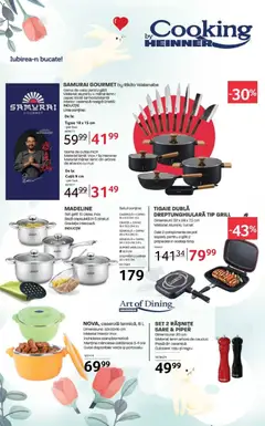 Ofertele Selgros valabile de la 20.03.2026 | Pagină: 8 | Produse: Tigaie, Cratiță, Grill, Presă