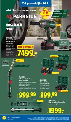 Lidl katalog - pregled Lidl kataloga - važi od 12.03.2026 | Strana: 72