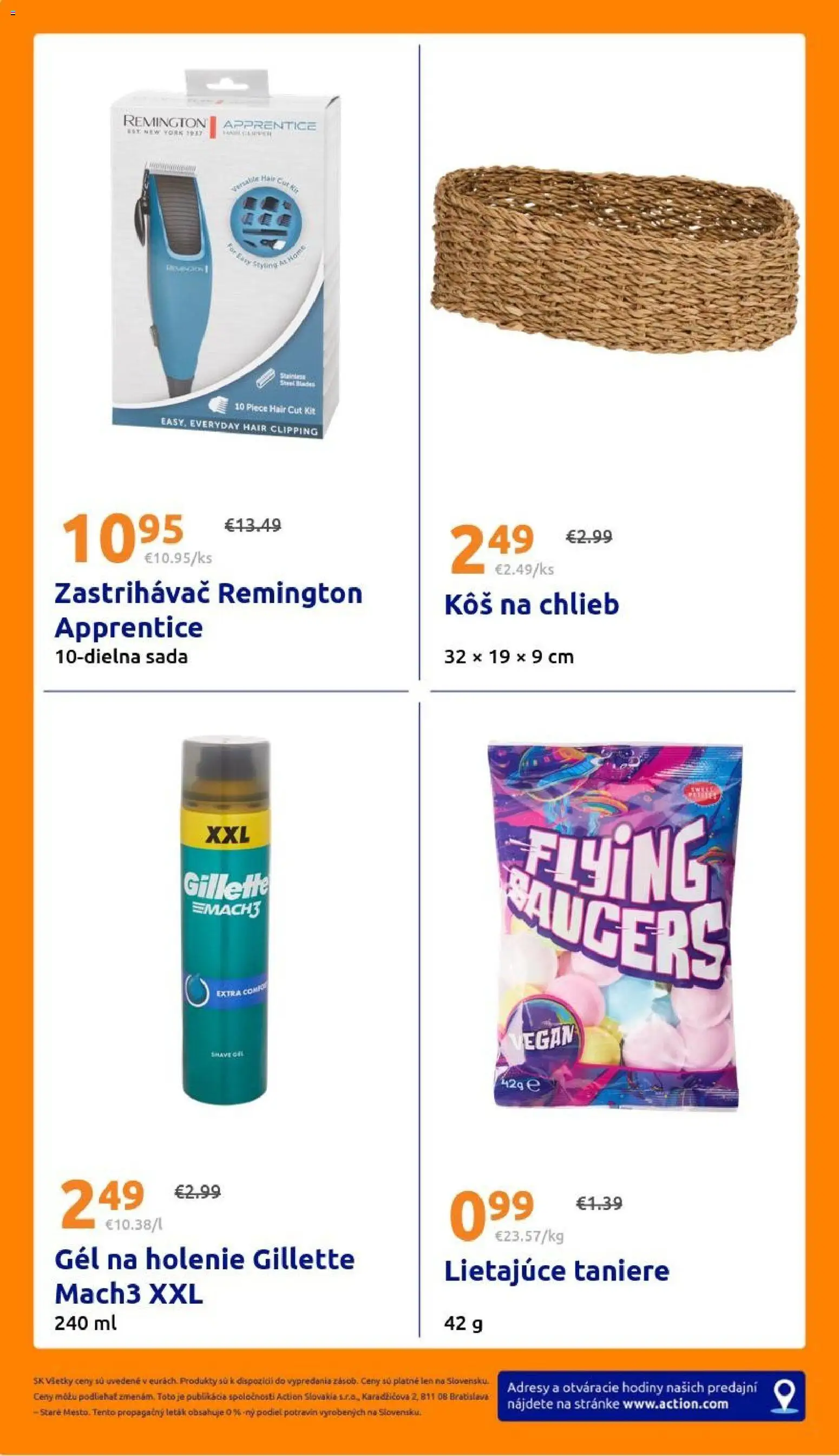 Nové Action akcie – leták je platný od 31.12.2025 | Strana: 32 | Produkty: Hodiny, Chlieb, Kôš