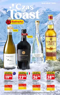 Pogląd oferty "Biedronka gazetka - Czas na toast" - ważna od 12.01.2026