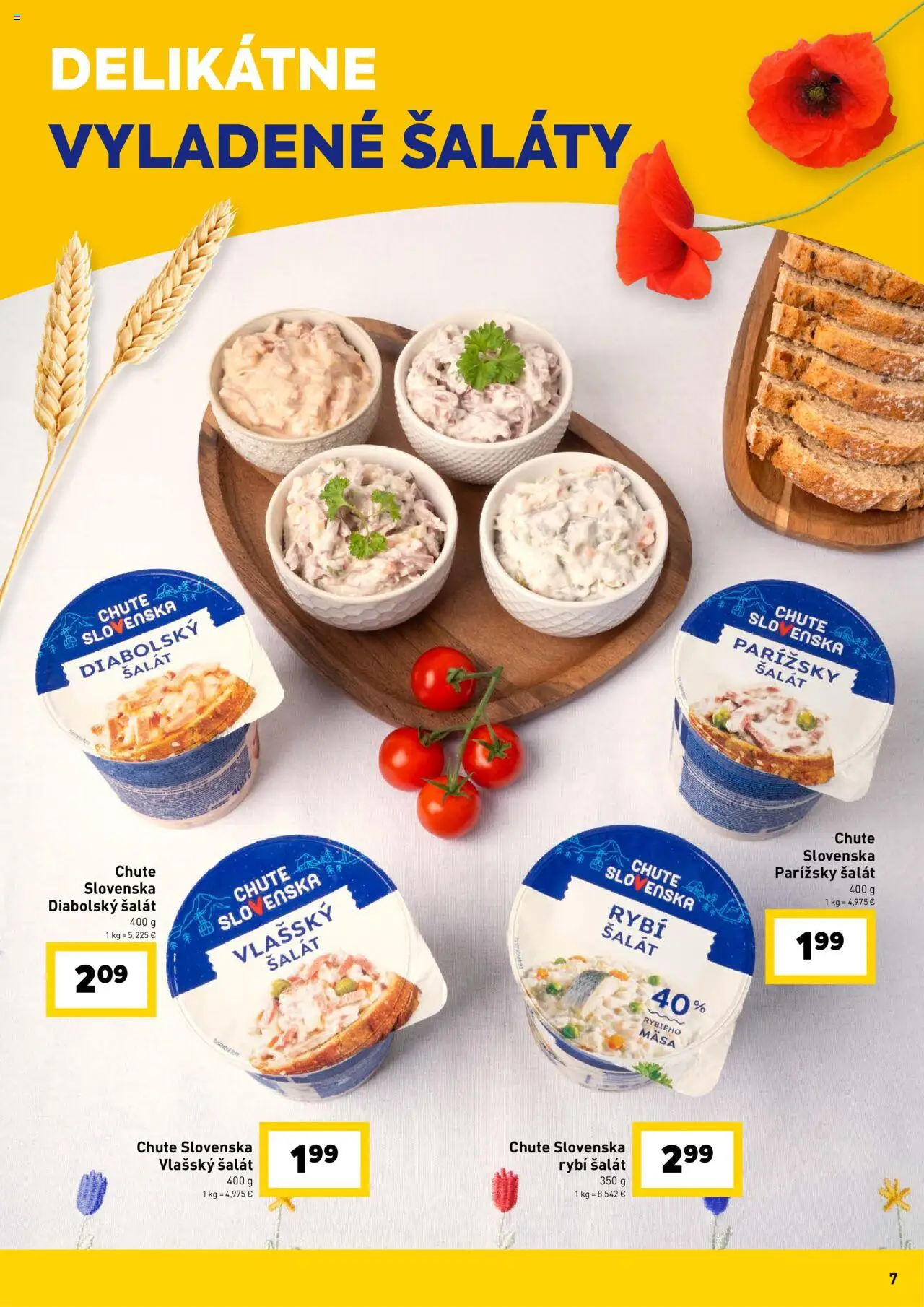 Billa chute Slovenska │ platný od 13.08.2025 | Strana: 7 | Produkty: Šalát