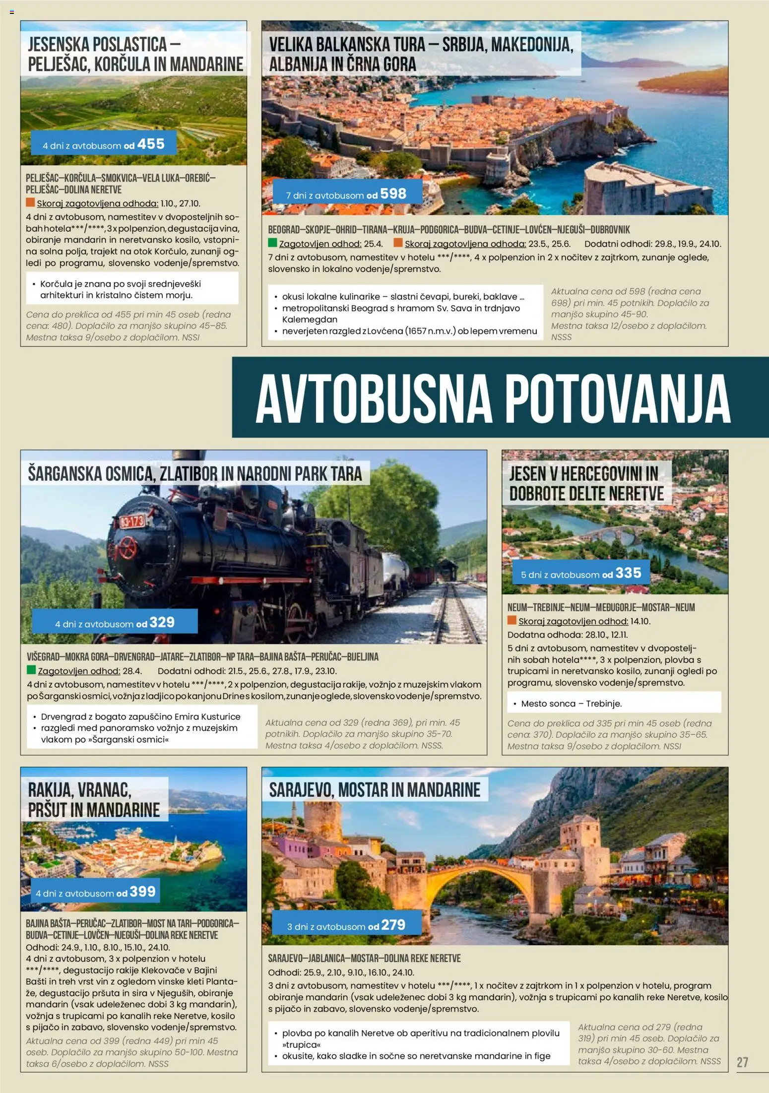 Novi Sonček katalog ponudbe – veljaven od 15.01.2026 | Stran: 27 | Izdelki: Pršut, Mandarine