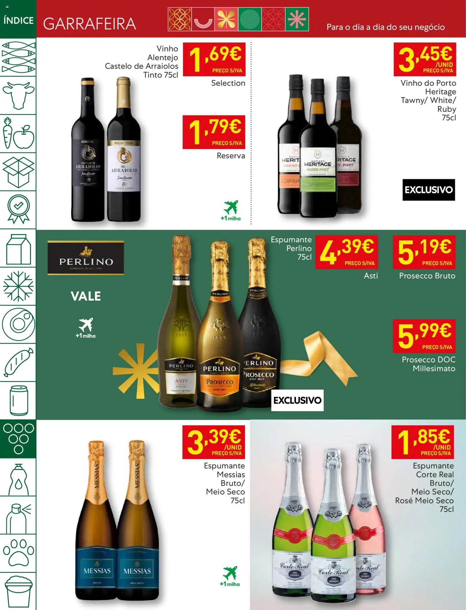 Recheio folheto │ válido de 09.12.2025 | Página: 32 | Produtos: Espumante, Prosecco, Vinho