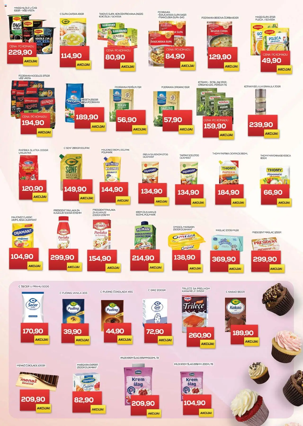 Medius katalog - važi od 09.09.2025 | Strana: 9 | Proizvode: Puding, Senf, Beli luk, Šećer u prahu