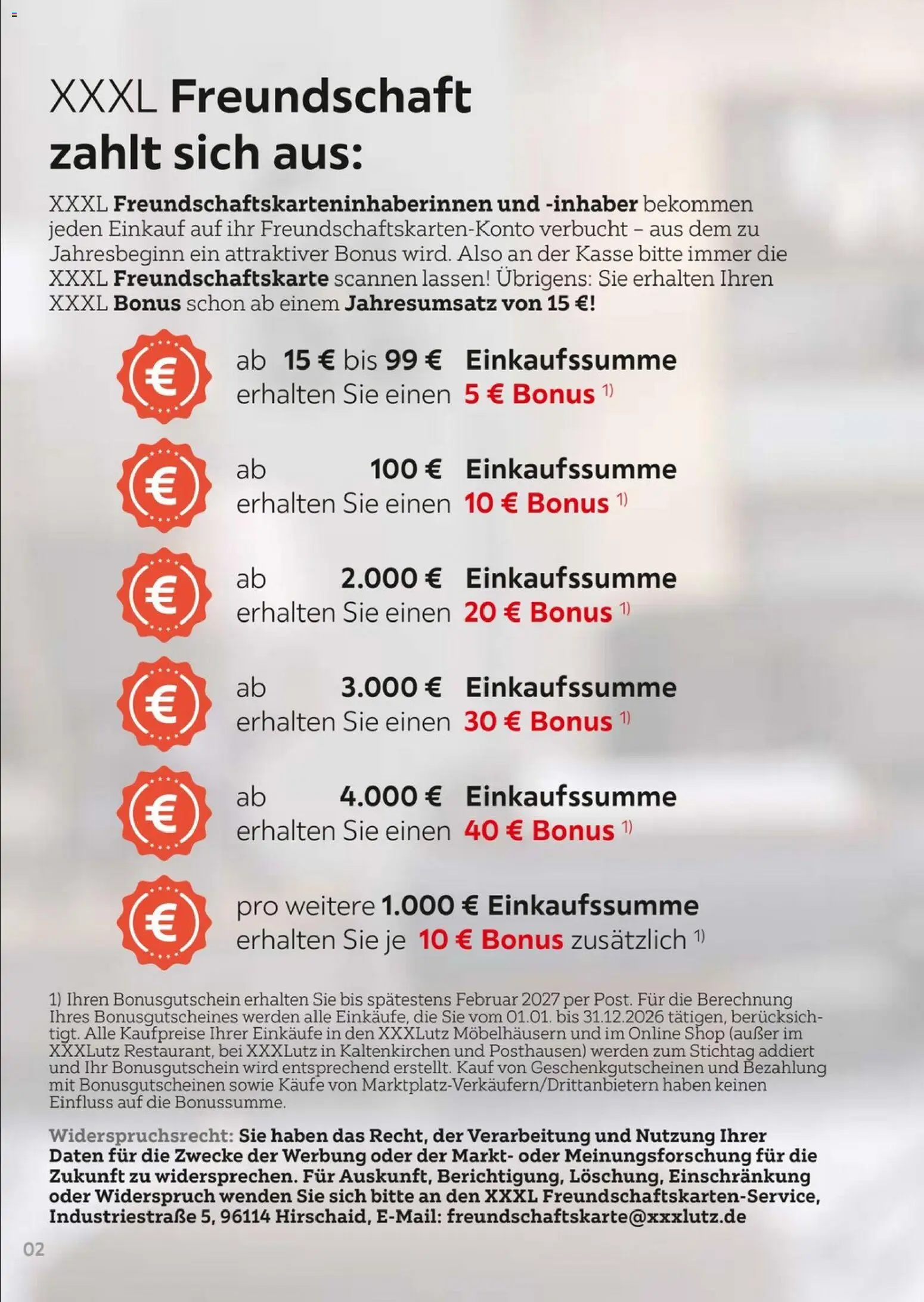 XXXL Lutz  Freundschaftskartenjournal – gültig ab 01.02.2026 | Seite: 2