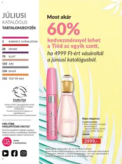 Avon akciós ujság - amely érvényes a következő dátumtól: 01.07.2025 | Oldal: 2
