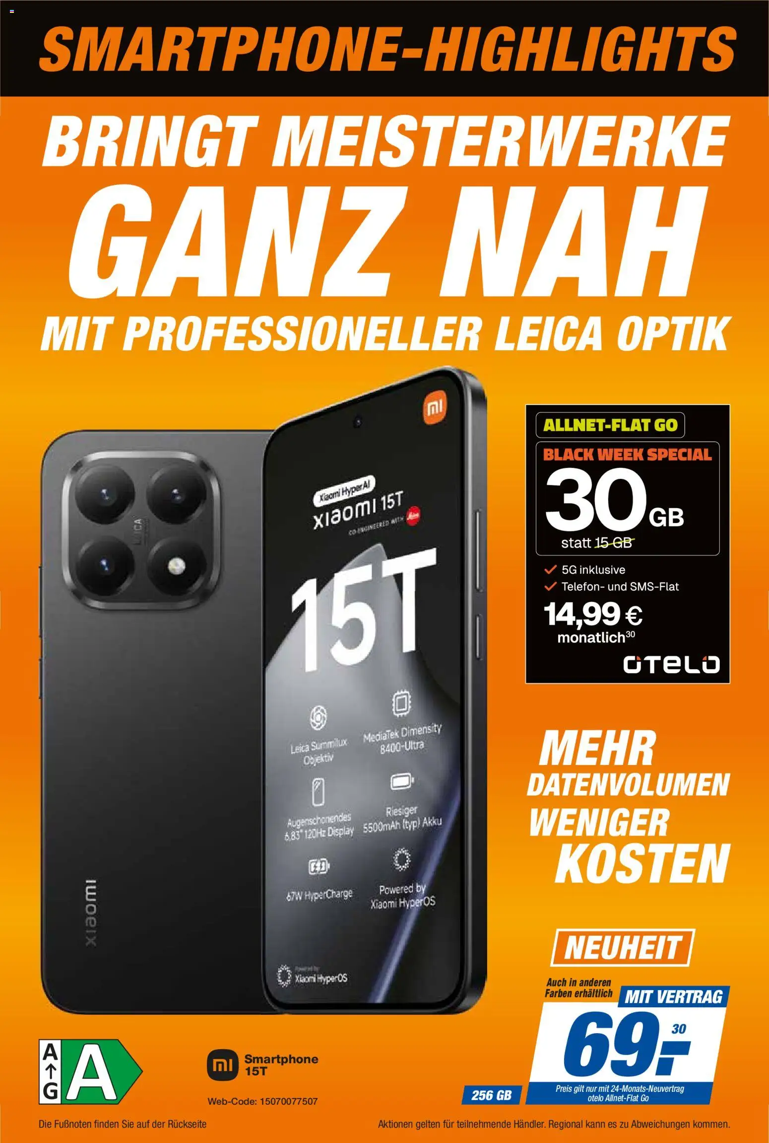 Expert - Black Weeks Smartphone-highlights – gültig ab 22.11.2025 | Seite: 12 | Produkte: Xiaomi, Telefon, Smartphone, Objektiv