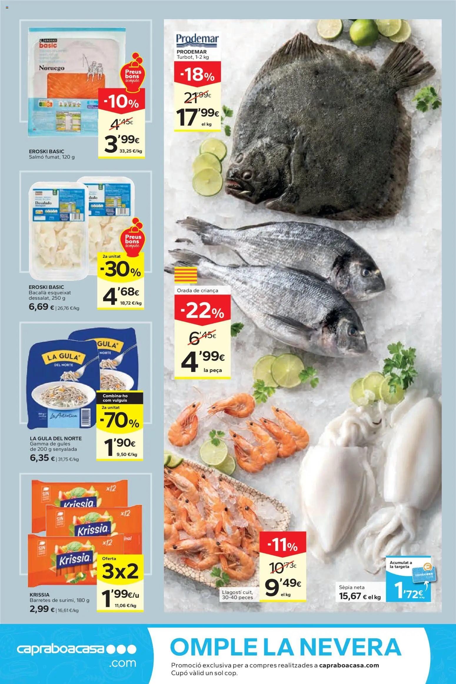 Caprabo folleto │ válido desde el 05.01.2026 | Página: 6 | Productos: Nevera