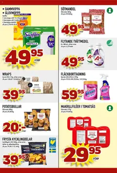 Matdax reklamblad aktuell från 21.07.2025 | Sida: 23 | Produkter: Galler, Fläckborttagning, Potatis, Dammvippa