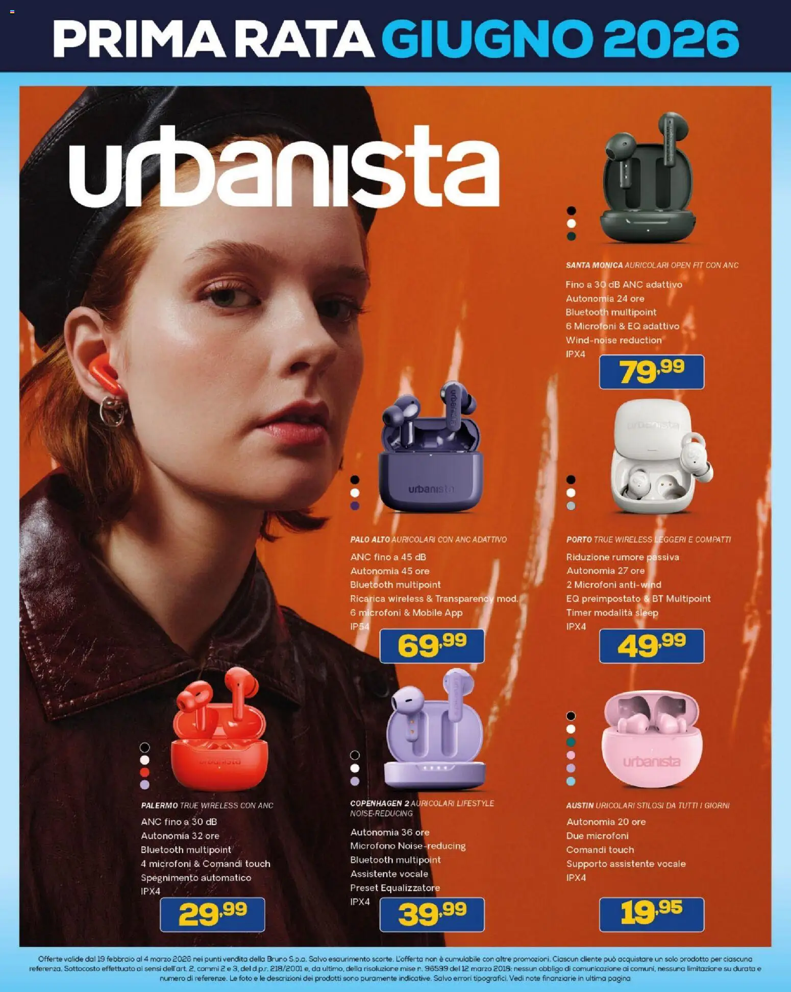 Volantino BRUNO del 19.02.2026 | Pagina: 32 | Prodotti: Auricolari, Mobile, Microfono