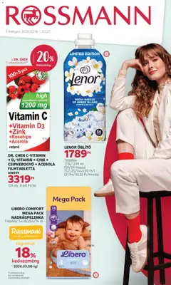 Rossmann Akciós újság - amely érvényes a következő dátumtól: 16.02.2026