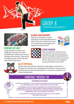 Wibra folder - Krijtje Koning inspiratieboekje 2026 - Voorbeeld van een folder van Wibra, geldig van 24.03.2026 | Pagina: 11 | Producten: Speler, Spel, Olasz felvágott, Krijt