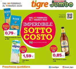 Anteprima del volantino Tigre Jumbo catalogo valido a partire dal 26.02.2026
