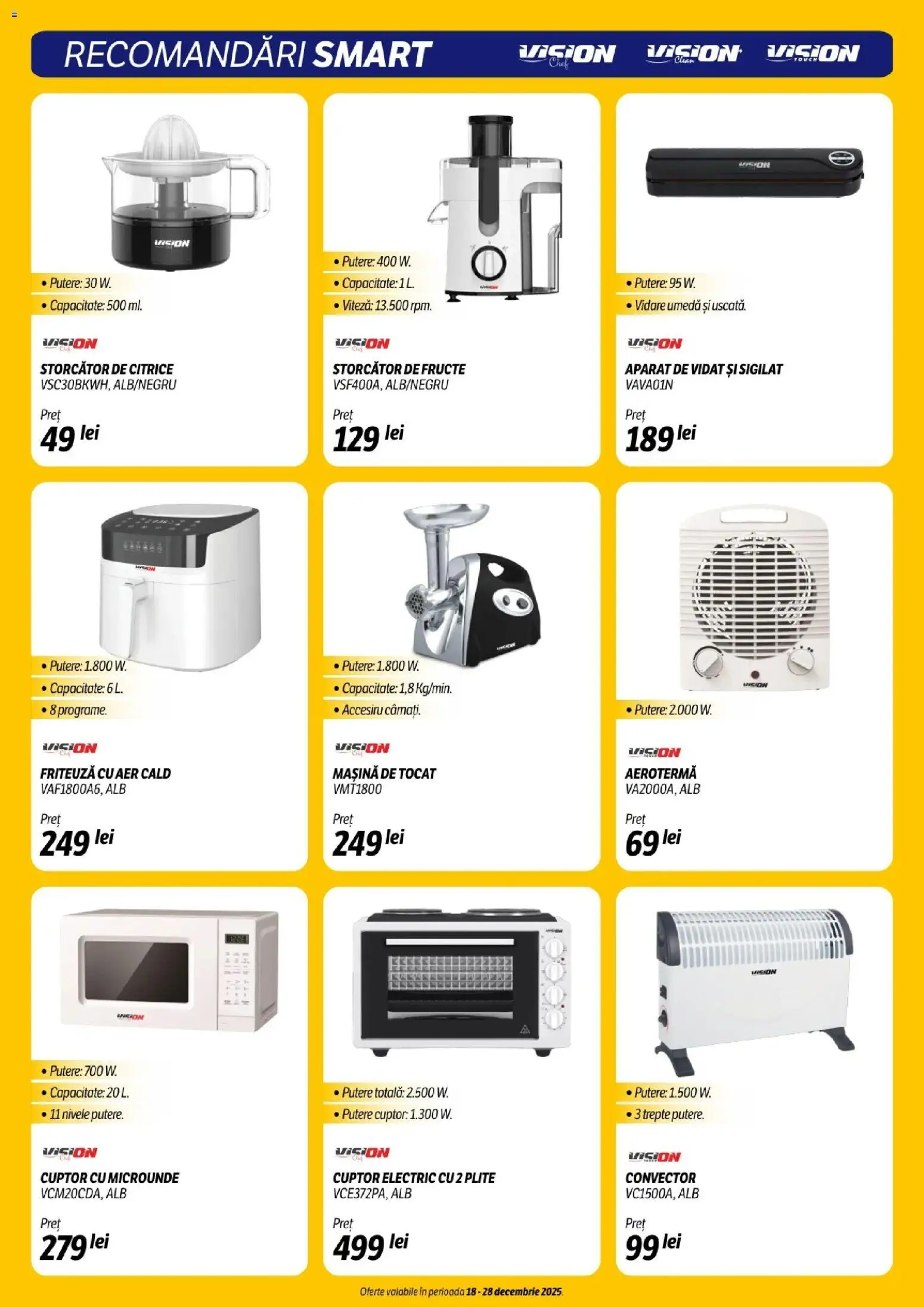 Noul catalog Flanco – valabil de la 18.12.2025 | Pagină: 23 | Produse: Ginseng, Cuptor Cu Microunde, Storcător, Fructe