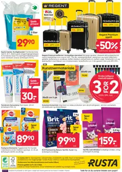 Forhåndsvisning av Rusta kundeavis gyldig fra 16.03.2026 | Side: 16 | Produkter: Tannkrem, Persienn, Koffert, Datamaskin