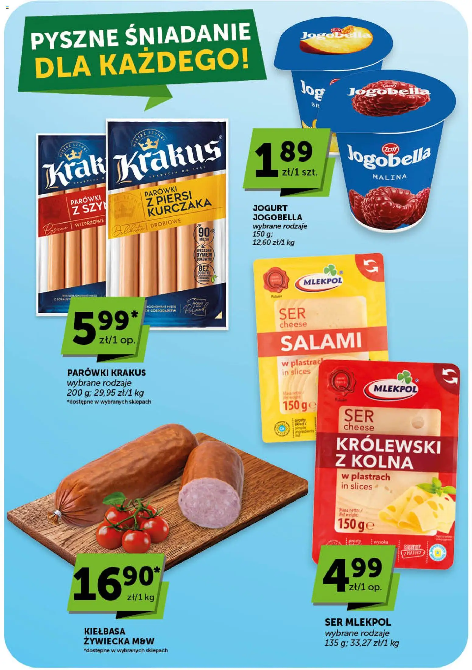 ABC gazetka - Minimarket od 30.04.2026 | Strona: 12 | Produkty: Kiełbasa, Parówki, Ser, Jogurt