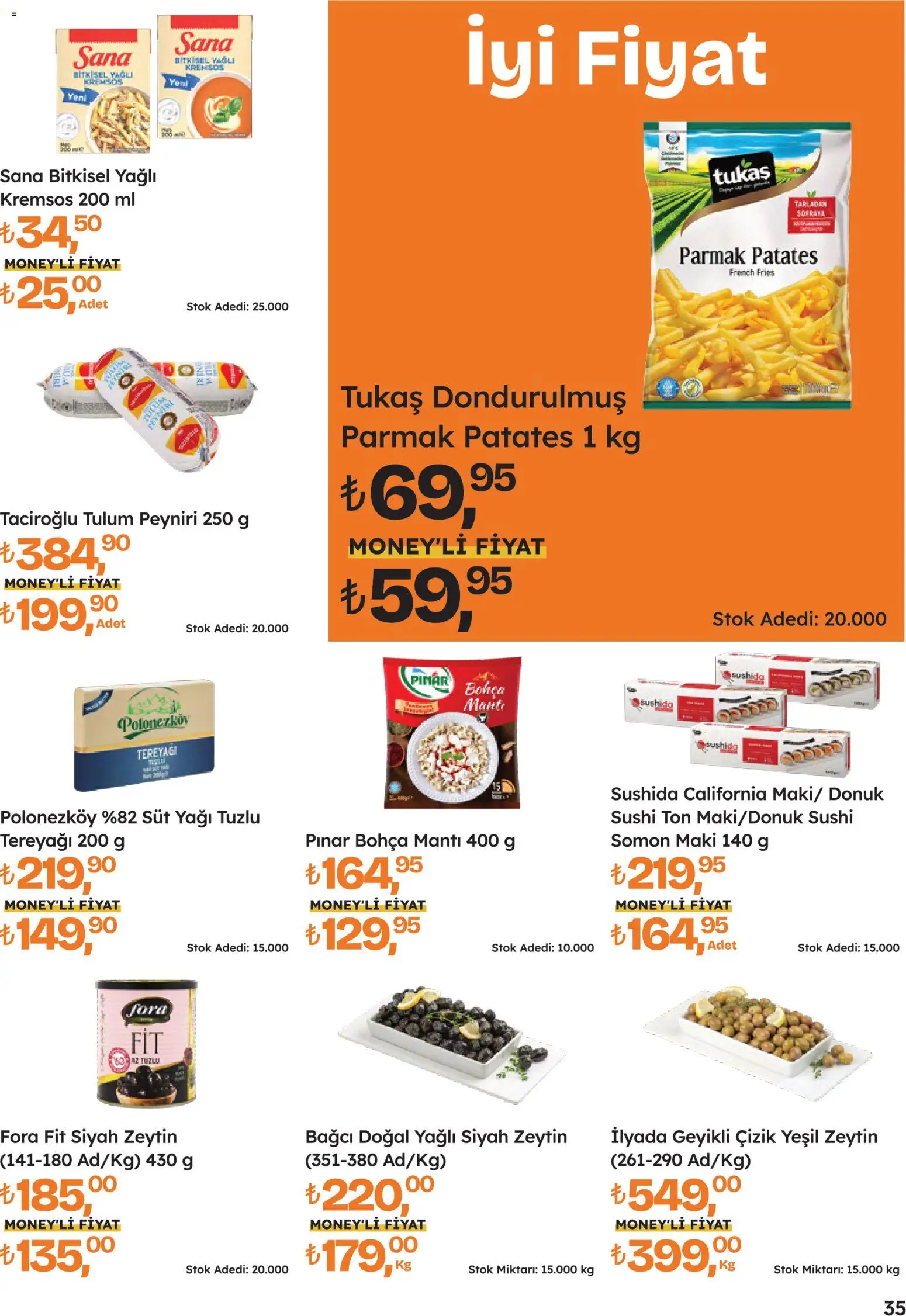 Migros Katalog - 5M Migroskop Dijital - 16.04.2026 tarihinden itibaren geçerlidir | Sayfa: 35 | Ürünler: Tulum, Patates, Zeytin, Somon
