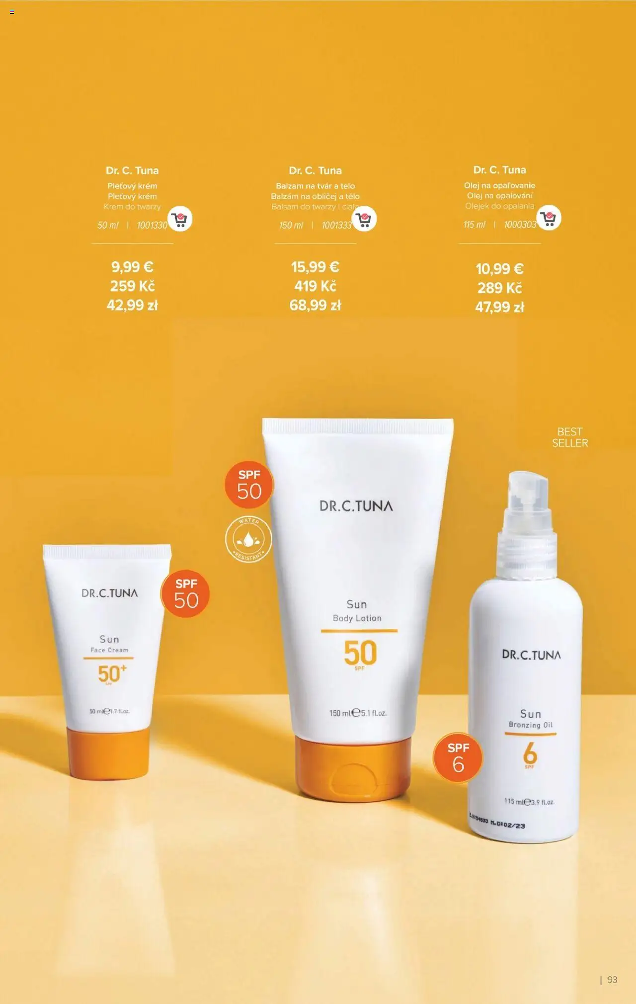 Nové Farmasi akcie – leták je platný od 24.09.2025 | Strana: 93 | Produkty: Olej, Krém