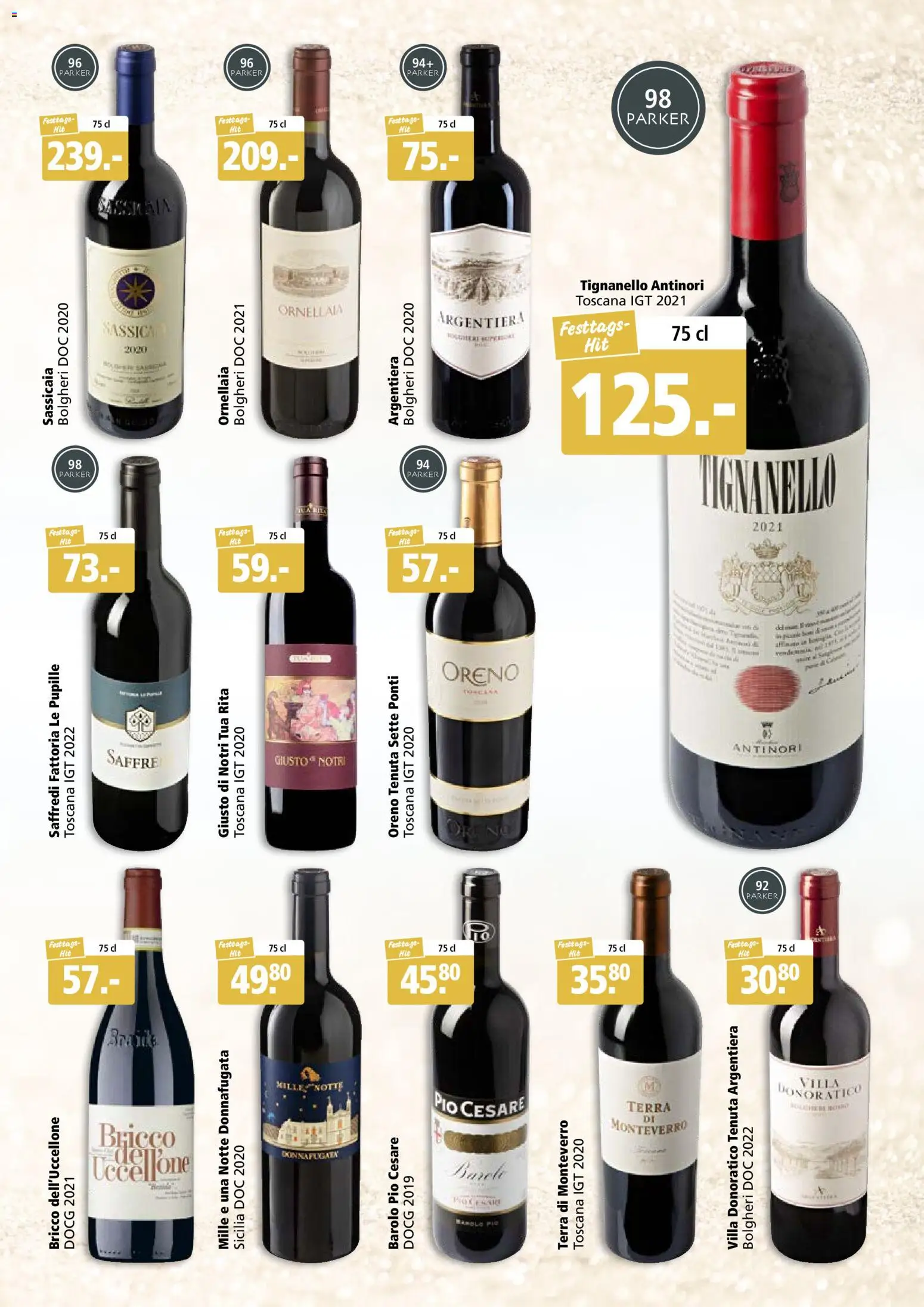 Aligro Aktionen Festtags-Hits Schlieren, Gossau SG, Frauenfeld, Rapperswil-Jona, Sargans, Bern, Brüttisellen, Pratteln, Emmen, Spreitenbach – gültig ab 03.11.2025 | Seite: 5