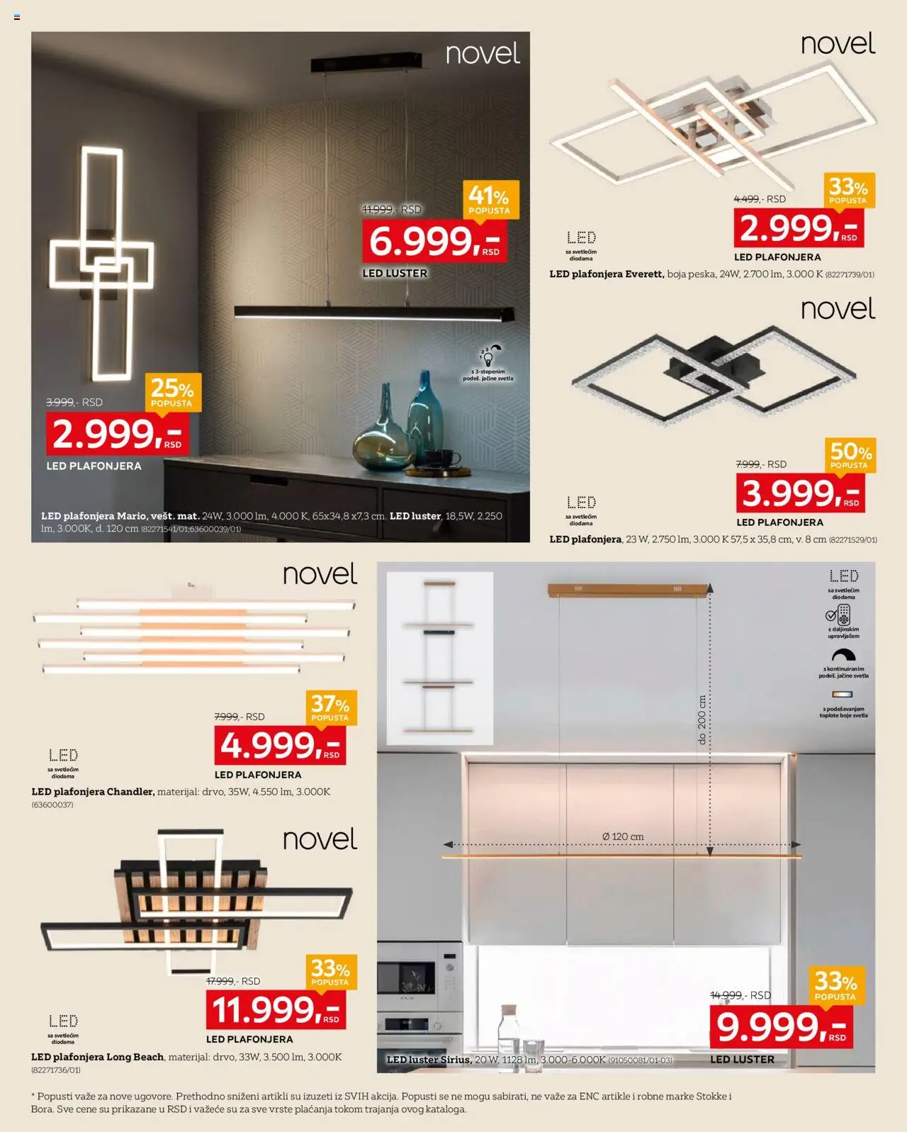 Lesnina XXXL katalog - važi od 29.09.2025 | Strana: 4 | Proizvode: Luster