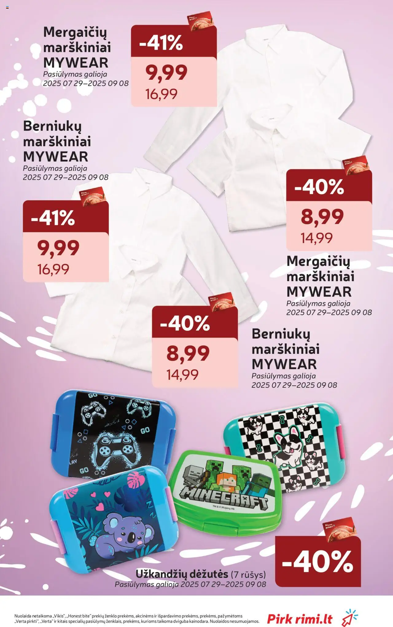 Rimi leidinys│galioja nuo 12.08.2025 | Puslapis: 7 | Prekių: Marškiniai