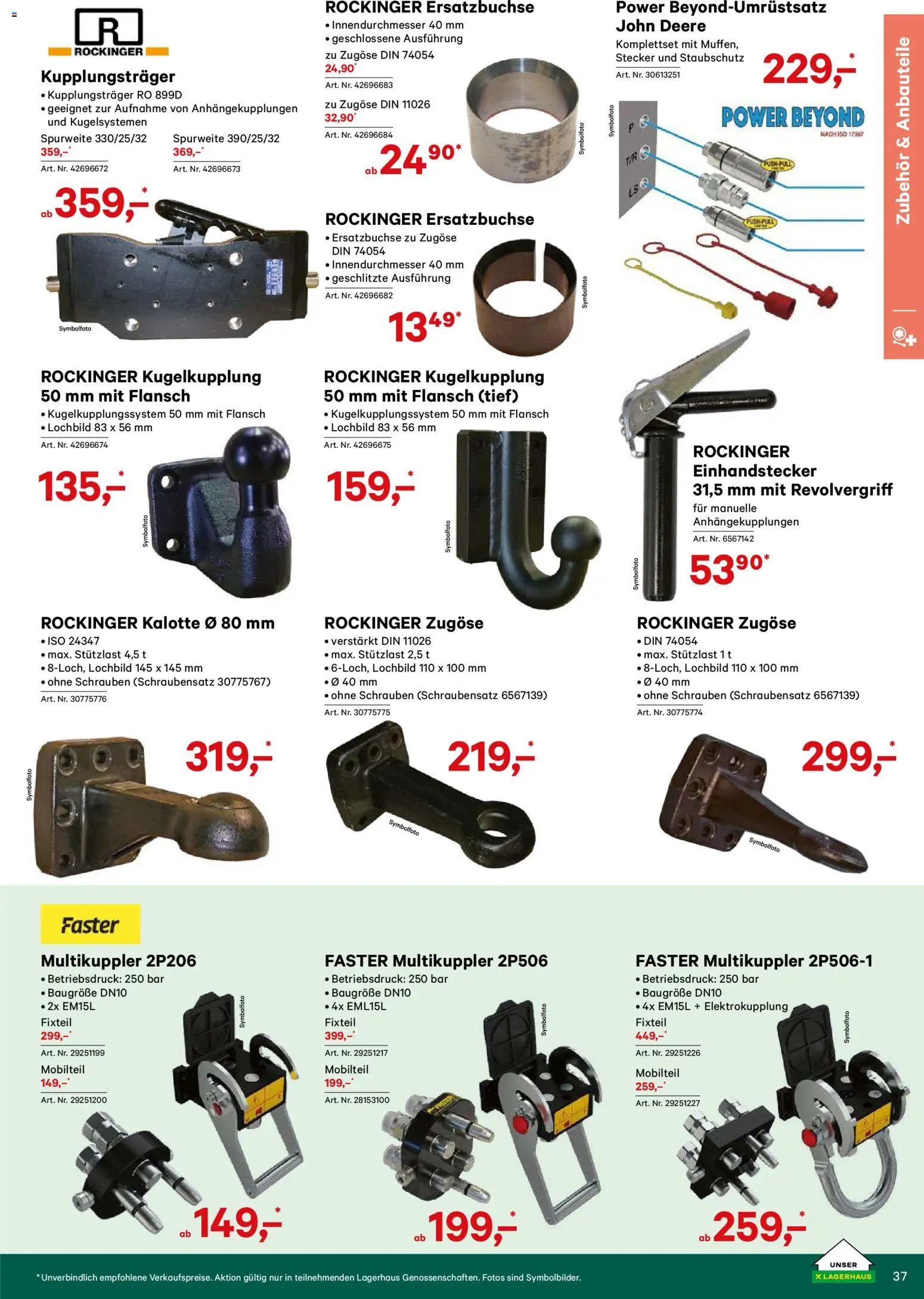Lagerhaus Verschleißteile & Zubehör gültig ab 01.01.2026 | Seite: 37
