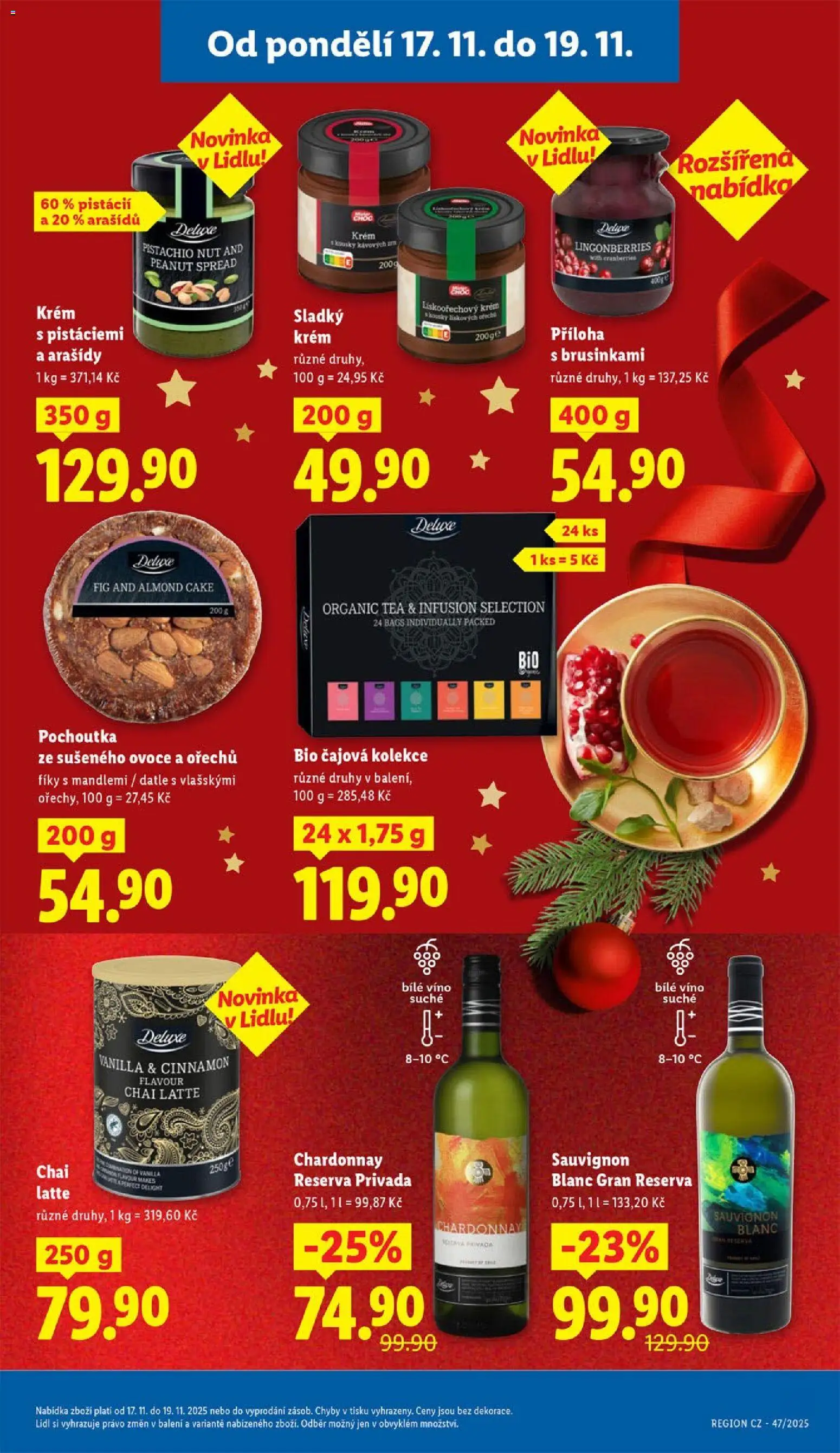 Lidl Black Friday od 17.11.2025 | Strana: 27 | Produkty: Bílé víno, Krém, Deluxe, Datle