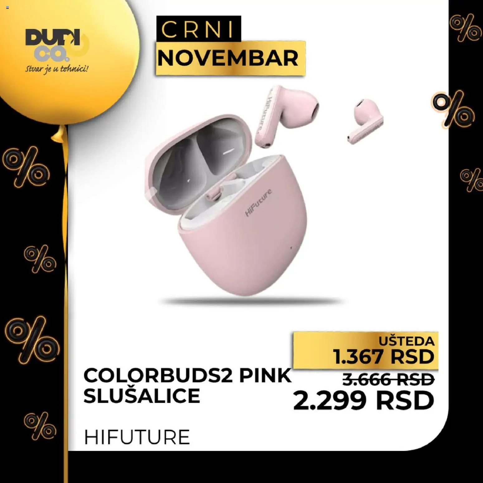 Dudi co. katalog - važi od 10.11.2025 | Strana: 11 | Proizvode: Slušalice