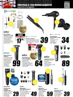 Anteprima del volantino Media World - Black Friday valido a partire dal 01.11.2025 | Pagina: 32 | Prodotti: Rasoio, Regolabarba, Spazzolino, Asciugacapelli