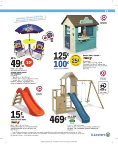 Brico E.Leclerc - Prévisualisation de Brico E.Leclerc - Plein air  valide à partir de 31.03.2026 | Page: 27