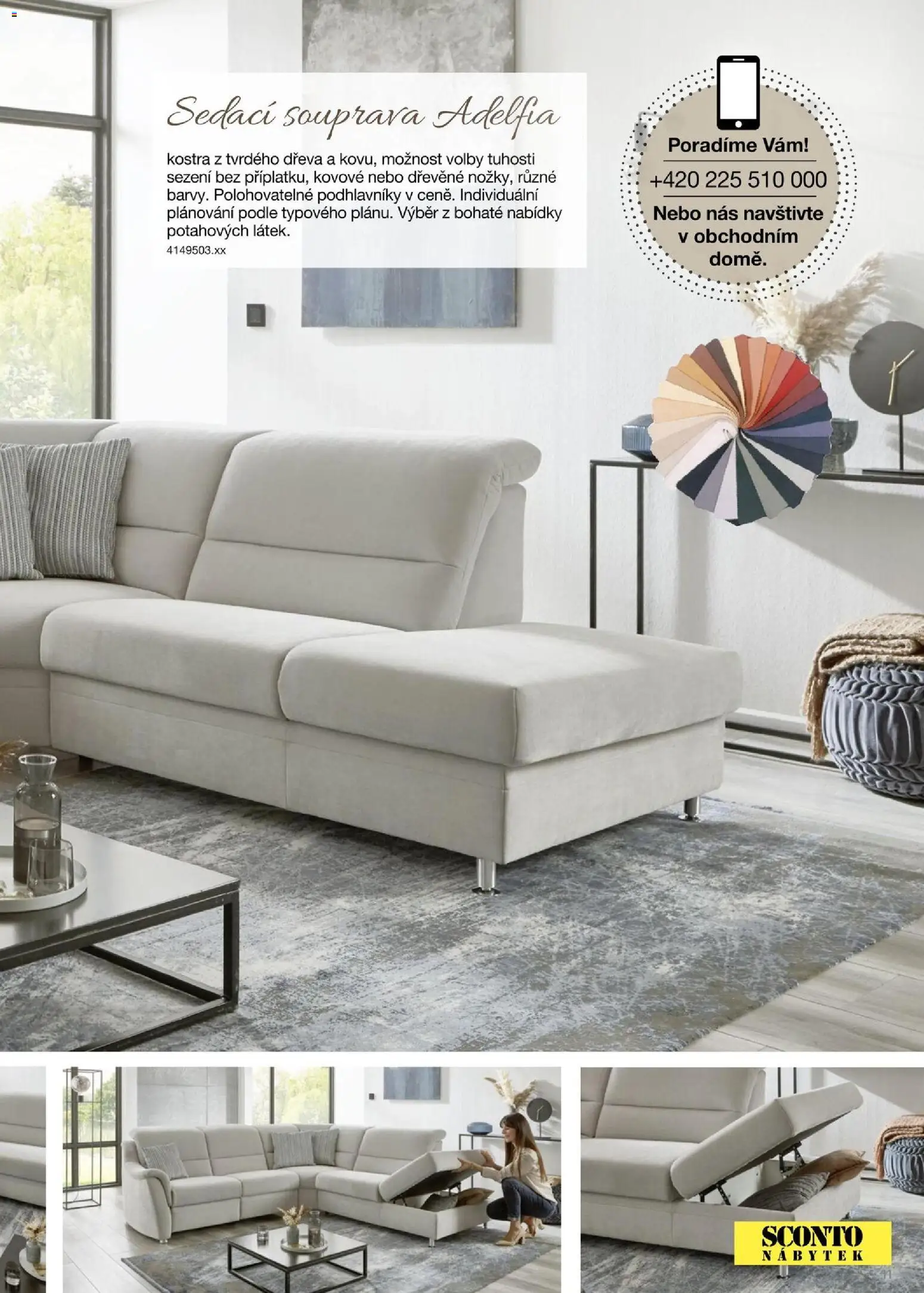 Sconto nábytek katalog - Sedací soupravy od 01.01.2026 | Strana: 11 | Produkty: Sedací souprava, Nábytek