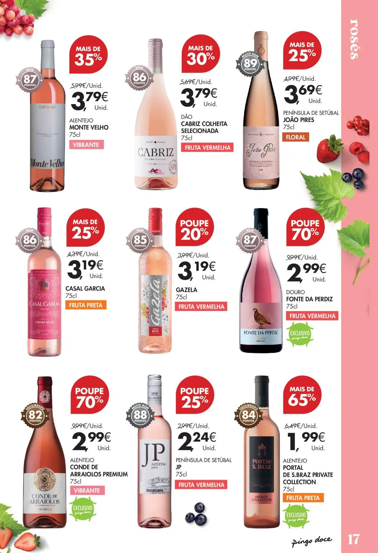 Pingo Doce - Vinhos e Sabores de Portugal Grandes │ válido de 09.09.2025 | Página: 17 | Produtos: Vinho