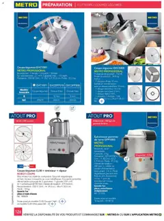  | Page: 126 | Produits: Poids, Robot, Frites, Tuyau