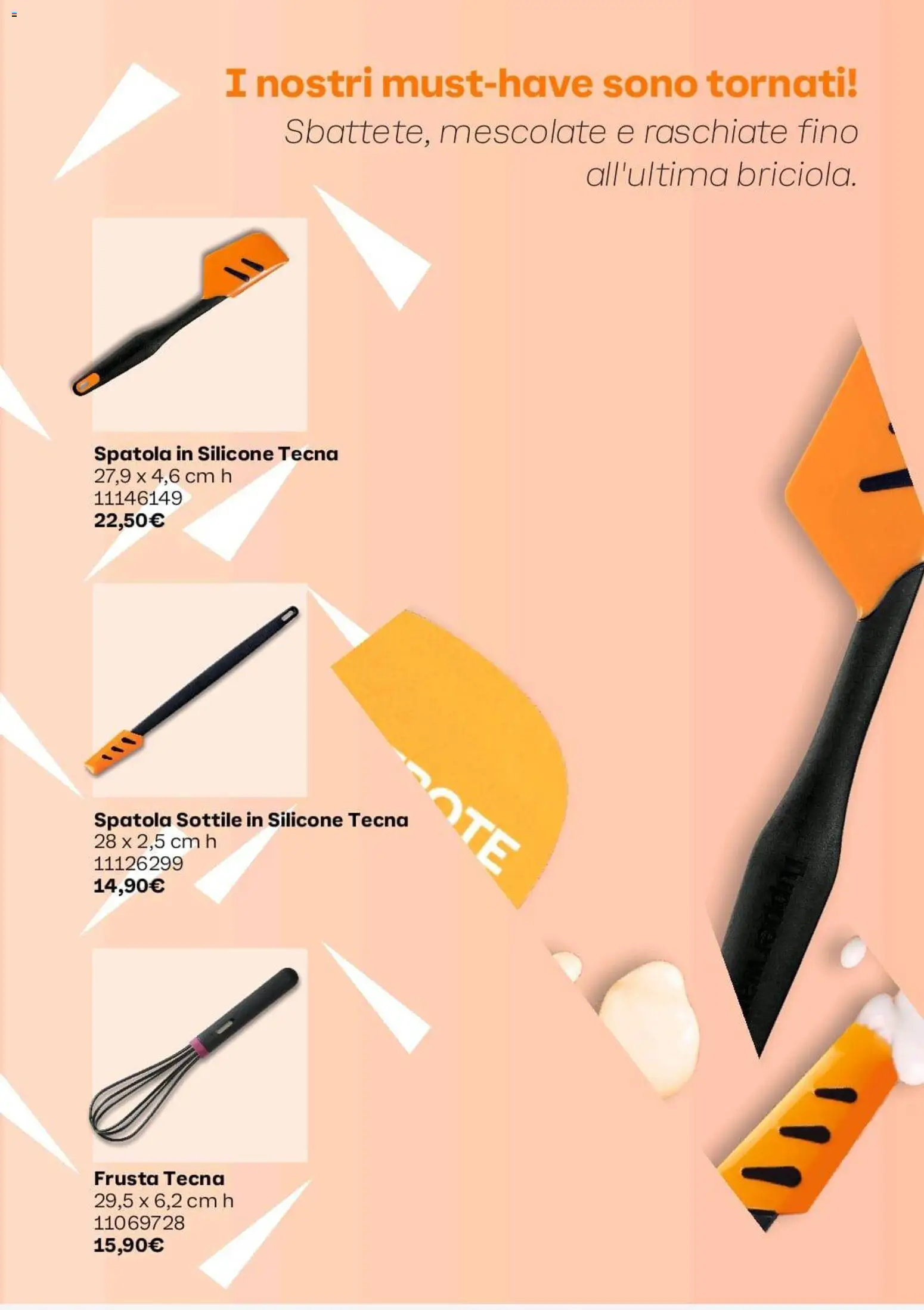 Volantino Tupperware del 02.03.2026 | Pagina: 6 | Prodotti: Spatola, Silicone