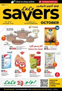 Preview of Lulu Hypermarket offers - Abu Dhabi & Al Ain valid from 09.10.2025