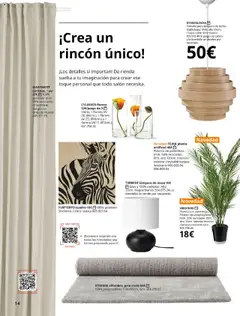 Catálogo IKEA Salones │ válido desde el 01.09.2025 | Página: 14 | Productos: Florero, Bombilla, Mesa, Maceta