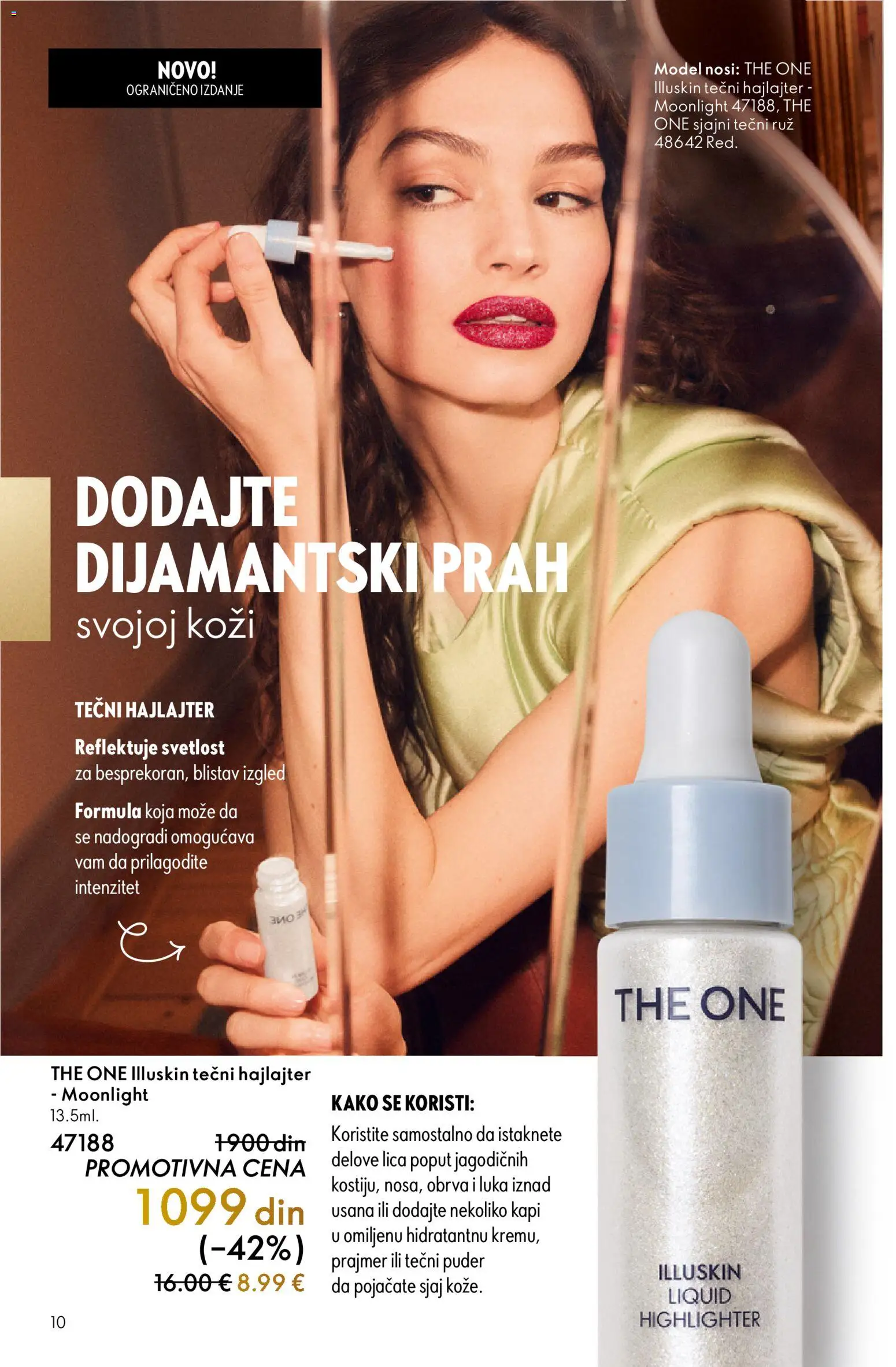 Oriflame katalog - važi od 19.11.2025 | Strana: 10 | Proizvode: Tečni puder, Puder