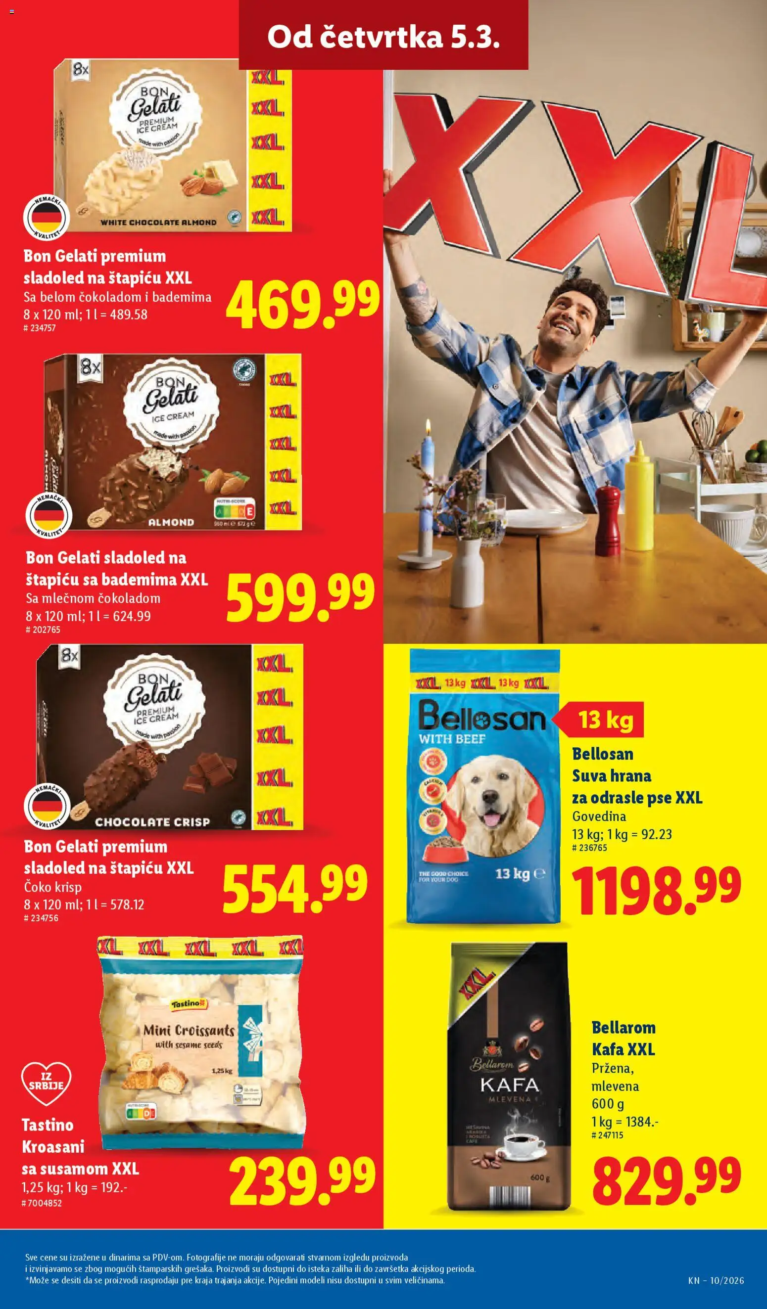 Lidl katalog - važi od 05.03.2026 | Strana: 51 | Proizvode: Govedina, Sladoled, Kafa